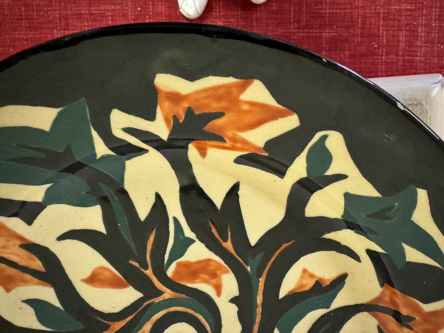 Gien earthenware dish