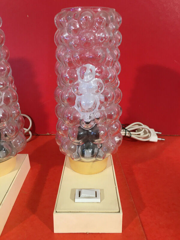 Paire de lampes de chevets Hawill Design 6001 vintage