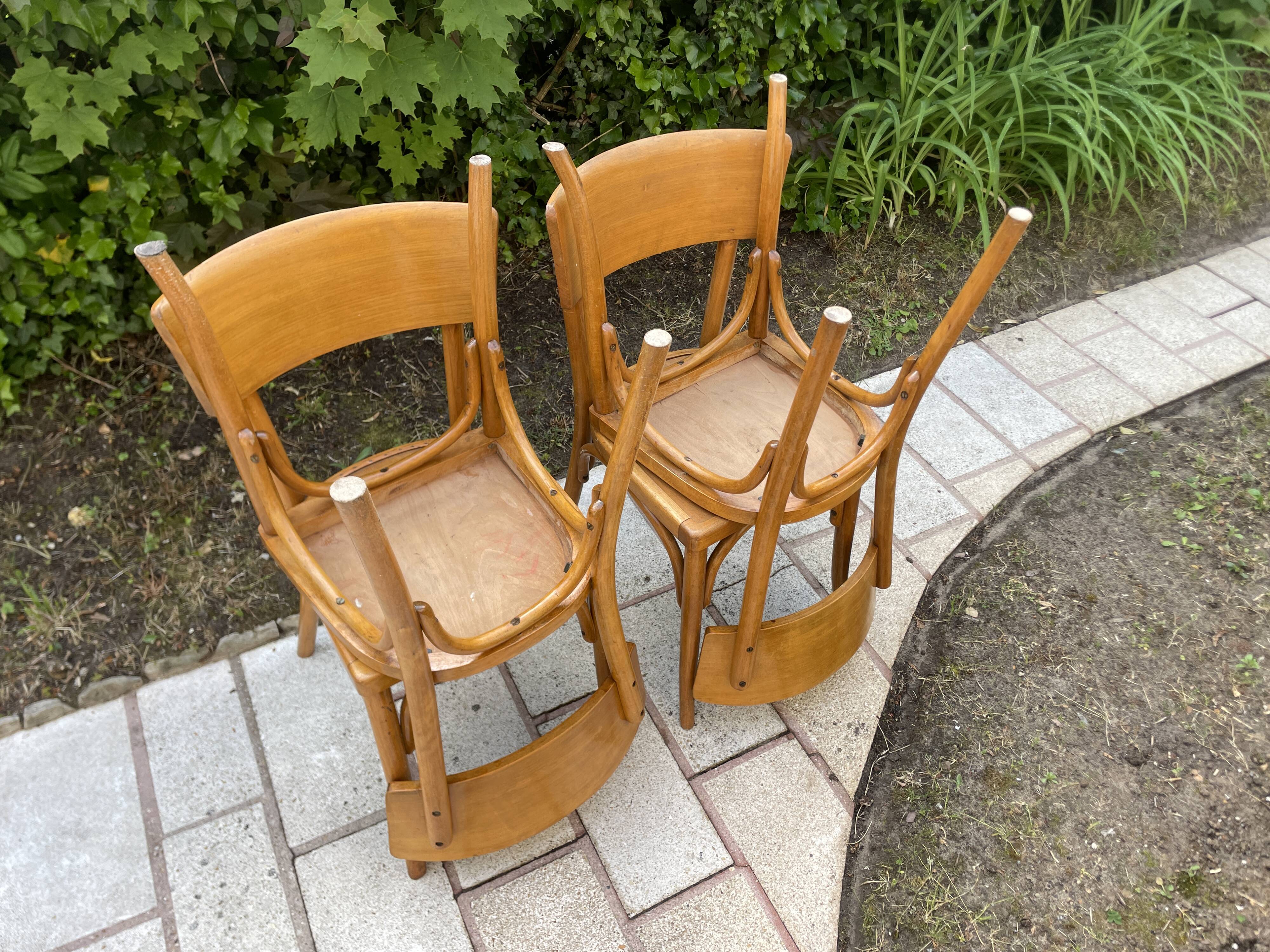 4 Luterma bistro chairs