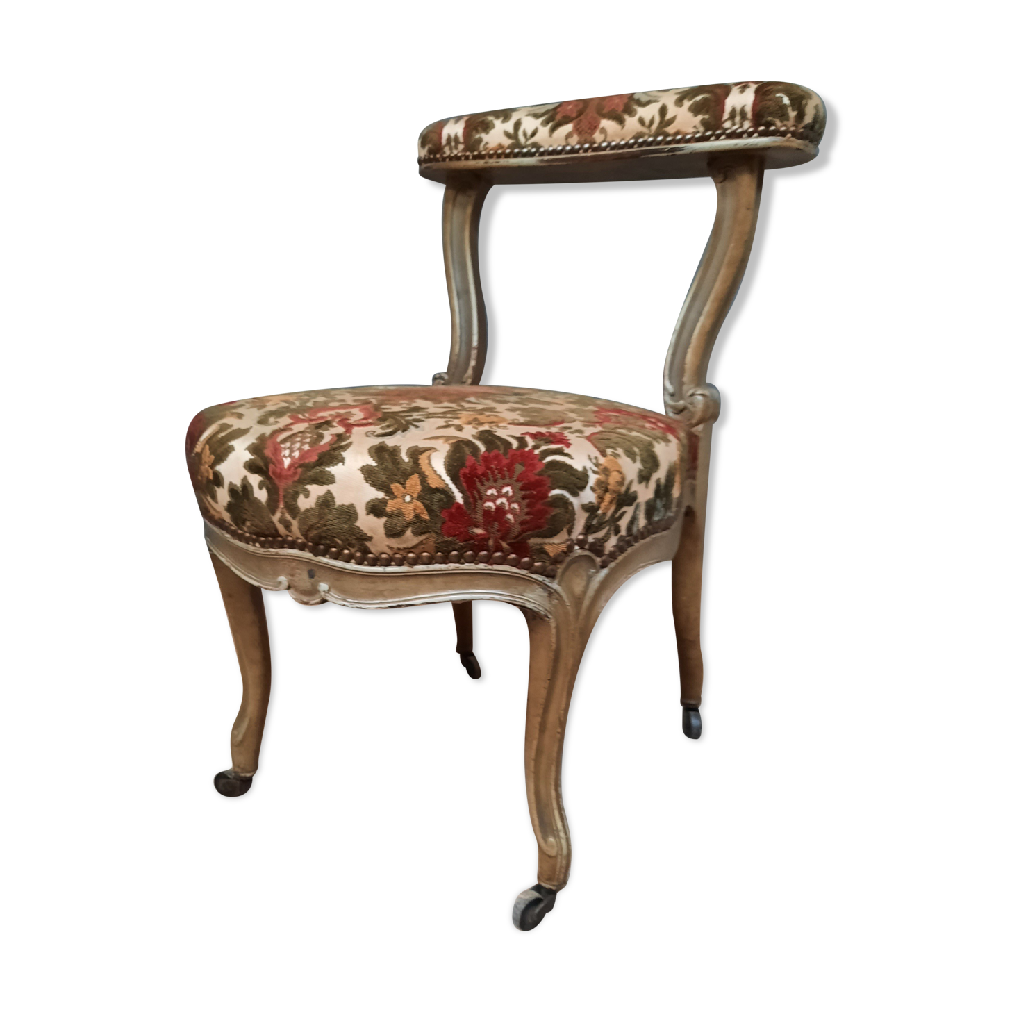 19th century smoking chair