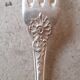 Solid silver Art Nouveau table fork