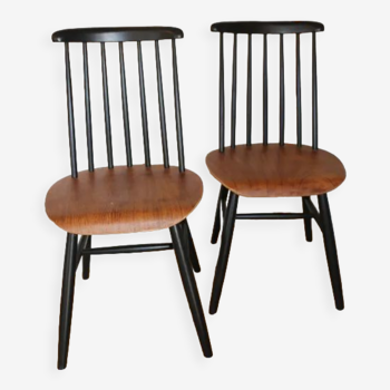 2 chaises fanette d’Ilmari Tapiovaara