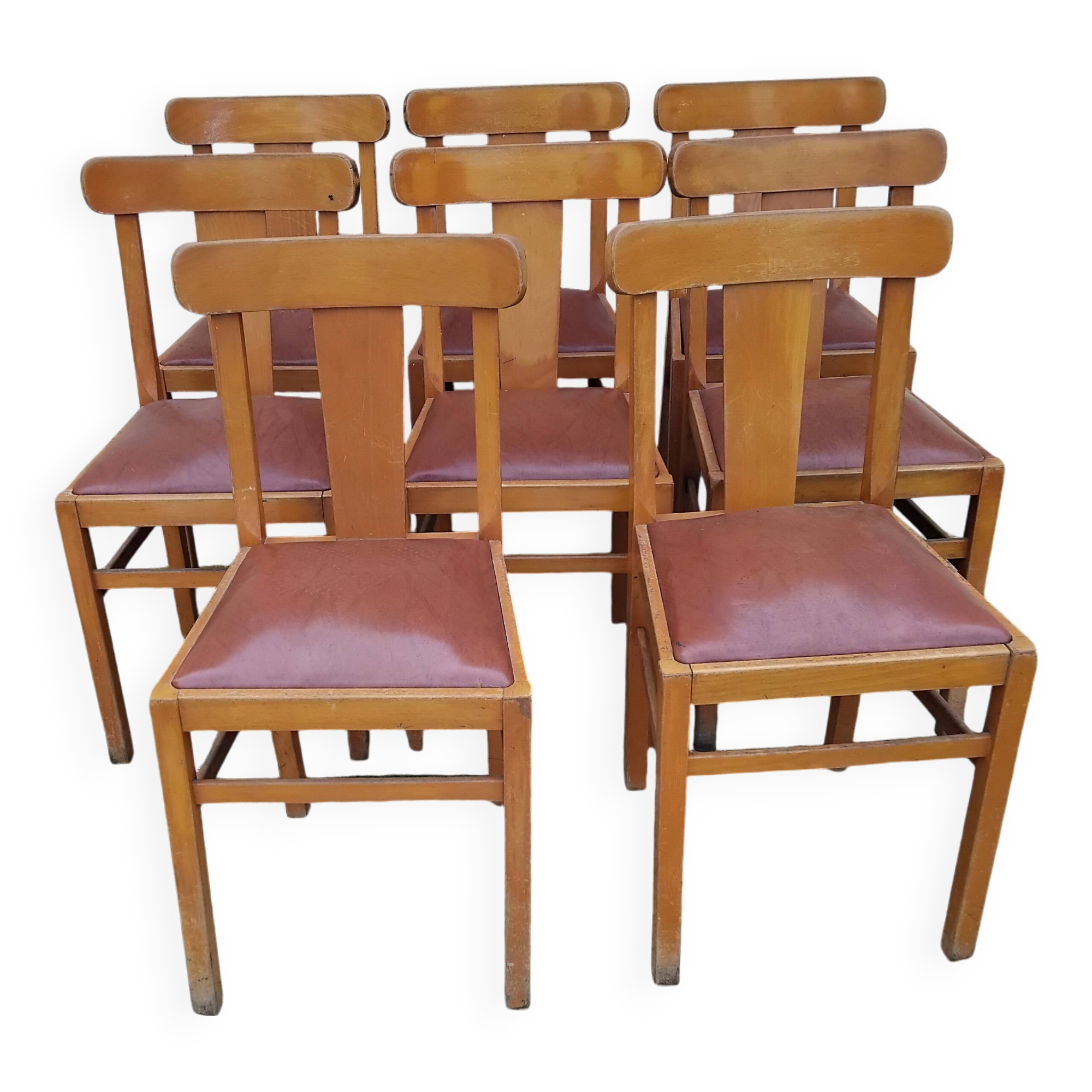 8 inseparable elf vintage bistro chairs
