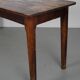 Vintage French Rustic Farmhouse Pine Side Table or Desk, 1950s