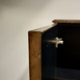 Black glass  bar, 1970s