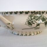 Petite soupière terre de Fer "Palmyre" Sarreguemines