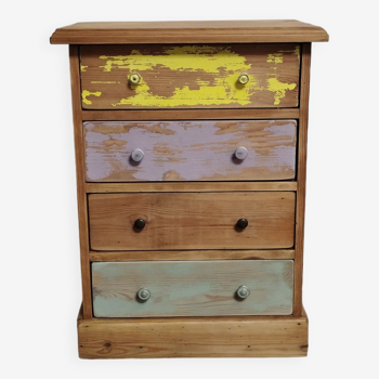 Small bohemian chest of drawers