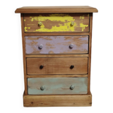 Small bohemian chest of drawers