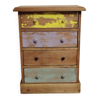 Small bohemian chest of drawers