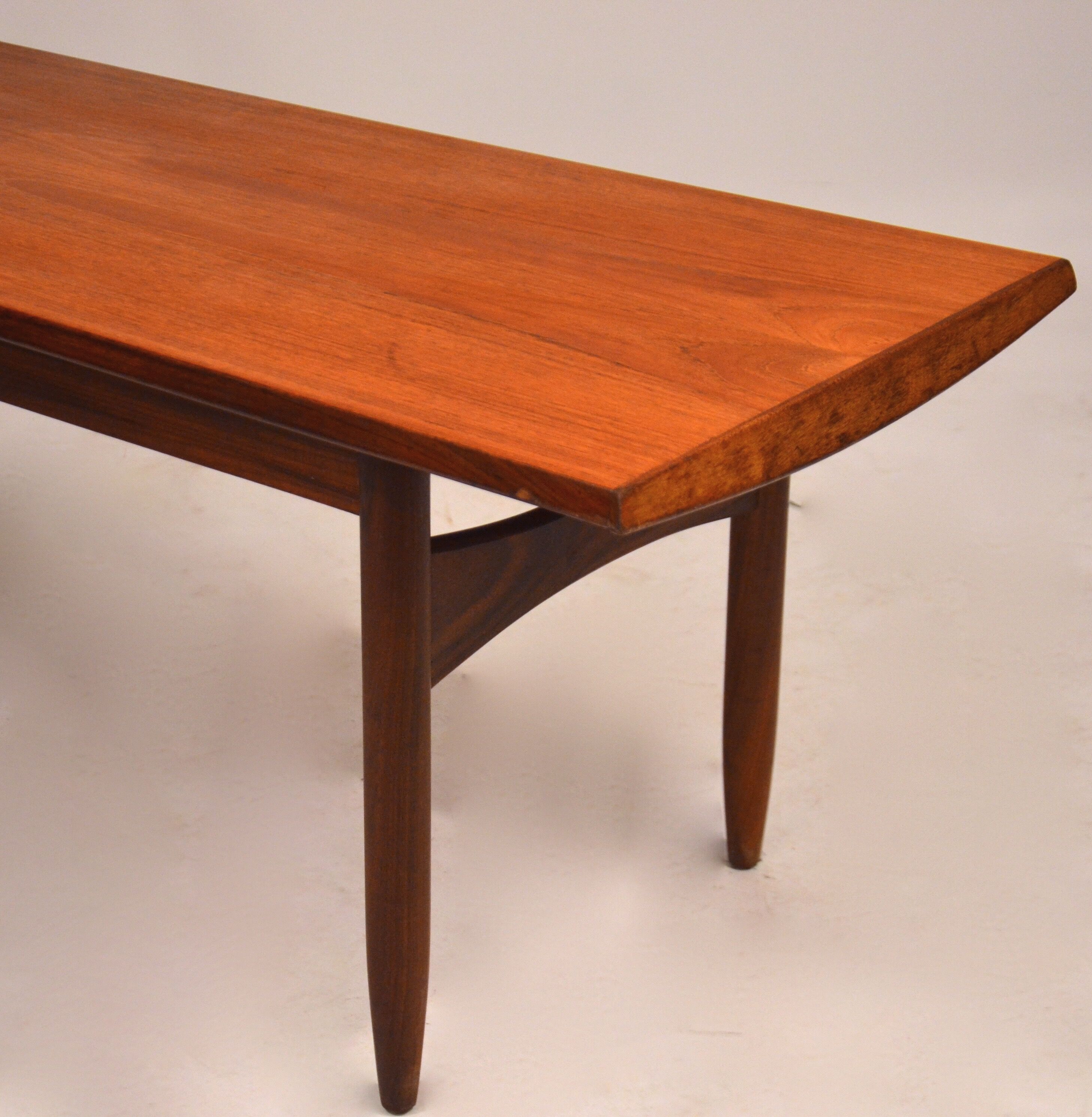 Scandinavian teak coffee table