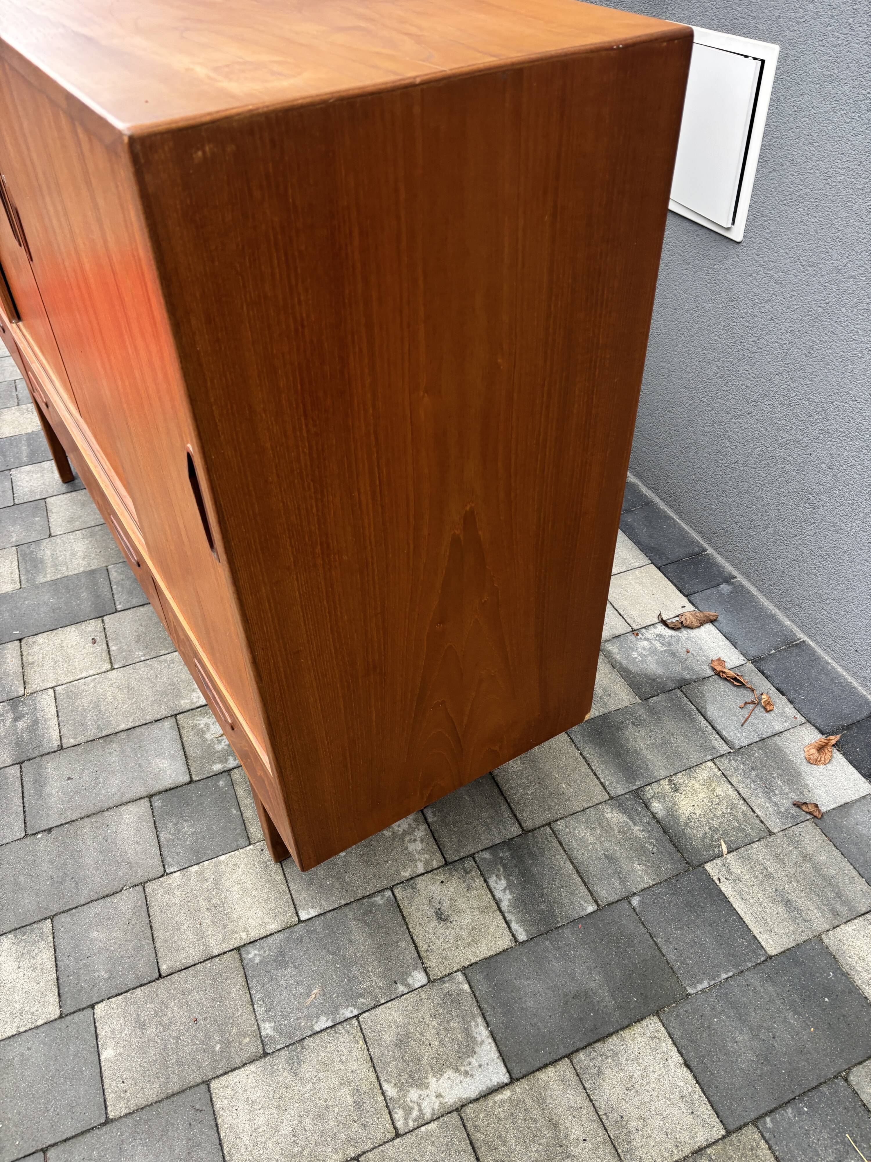 Teak sideboard, Denmark, 1970s