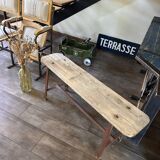Banc ancien bois