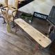 Old wooden bench