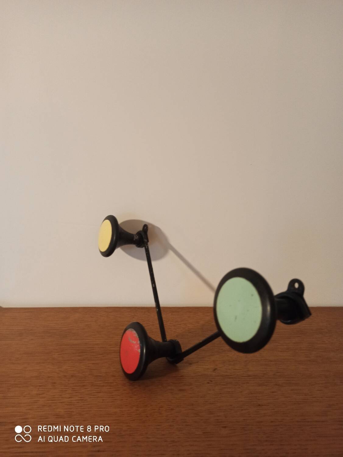 Vintage wall coat rack