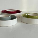 BOUGEOIRS Cracked Ceramic Candle Holder