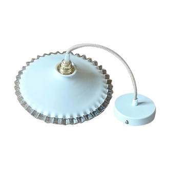 Vintage opaline pendant lamp