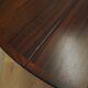 Round rosewood table, Danish design, 1960s, manufacturer: Gudme Møbelfabrik