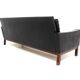 Scandinavian 3-seater leather sofa, Ulferts, Sweden, 1960