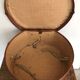 Vintage cardboard hat box