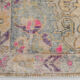 Tapis turc jaune oriental, 137x211cm