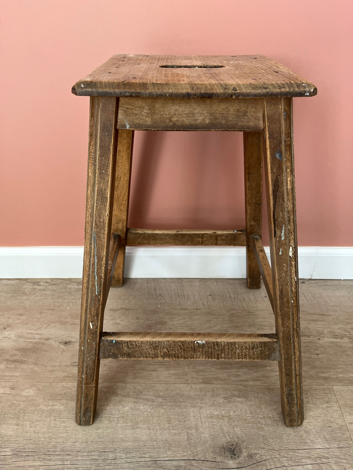 Wooden stool