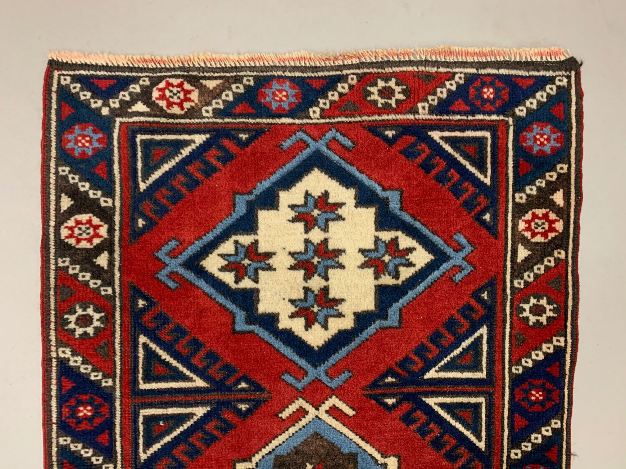 Turkish Runner 276x75 cm Tribal Rug