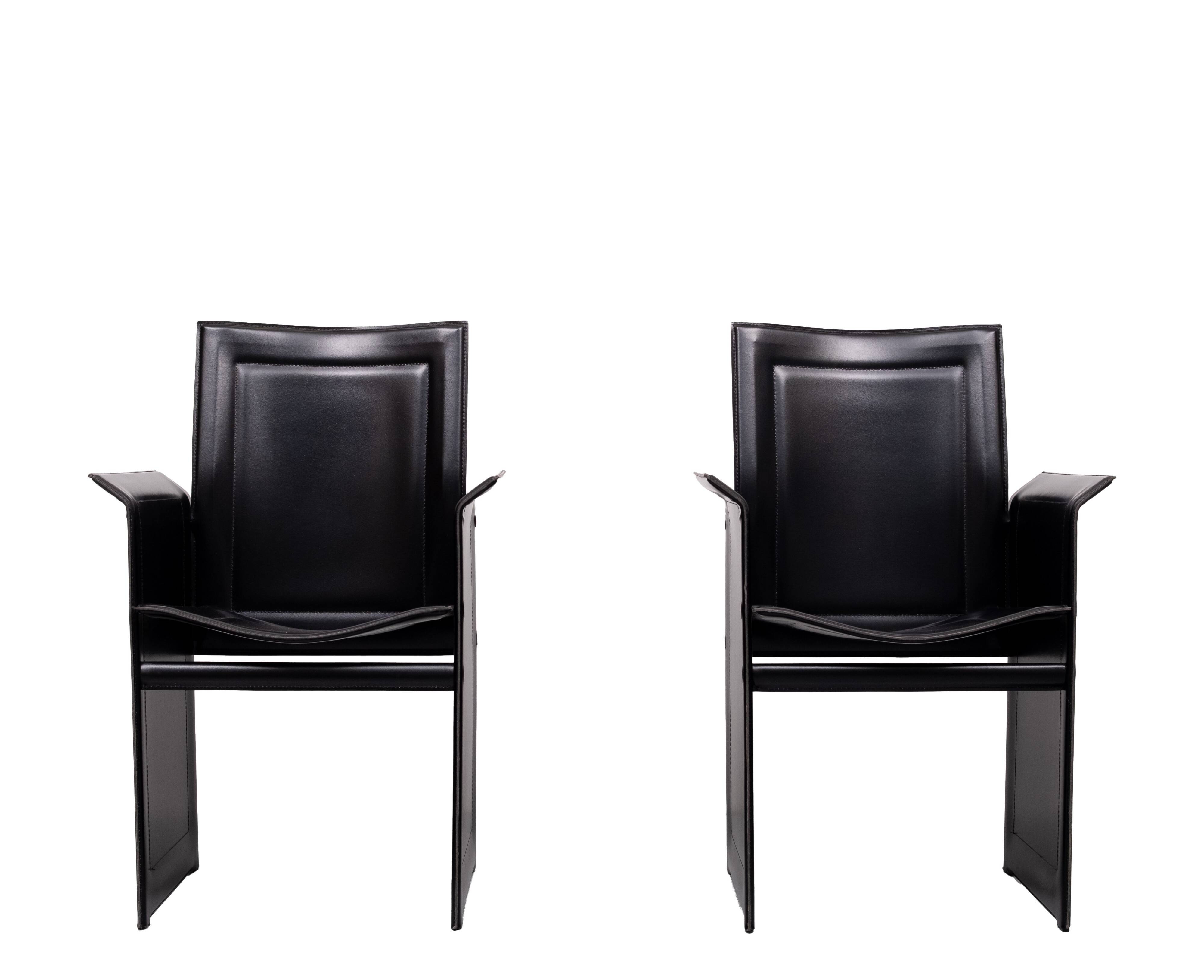 Pair Arm Chairs Arrben model solaria 1970s Italy