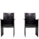 Pair Arm Chairs Arrben model solaria 1970s Italy