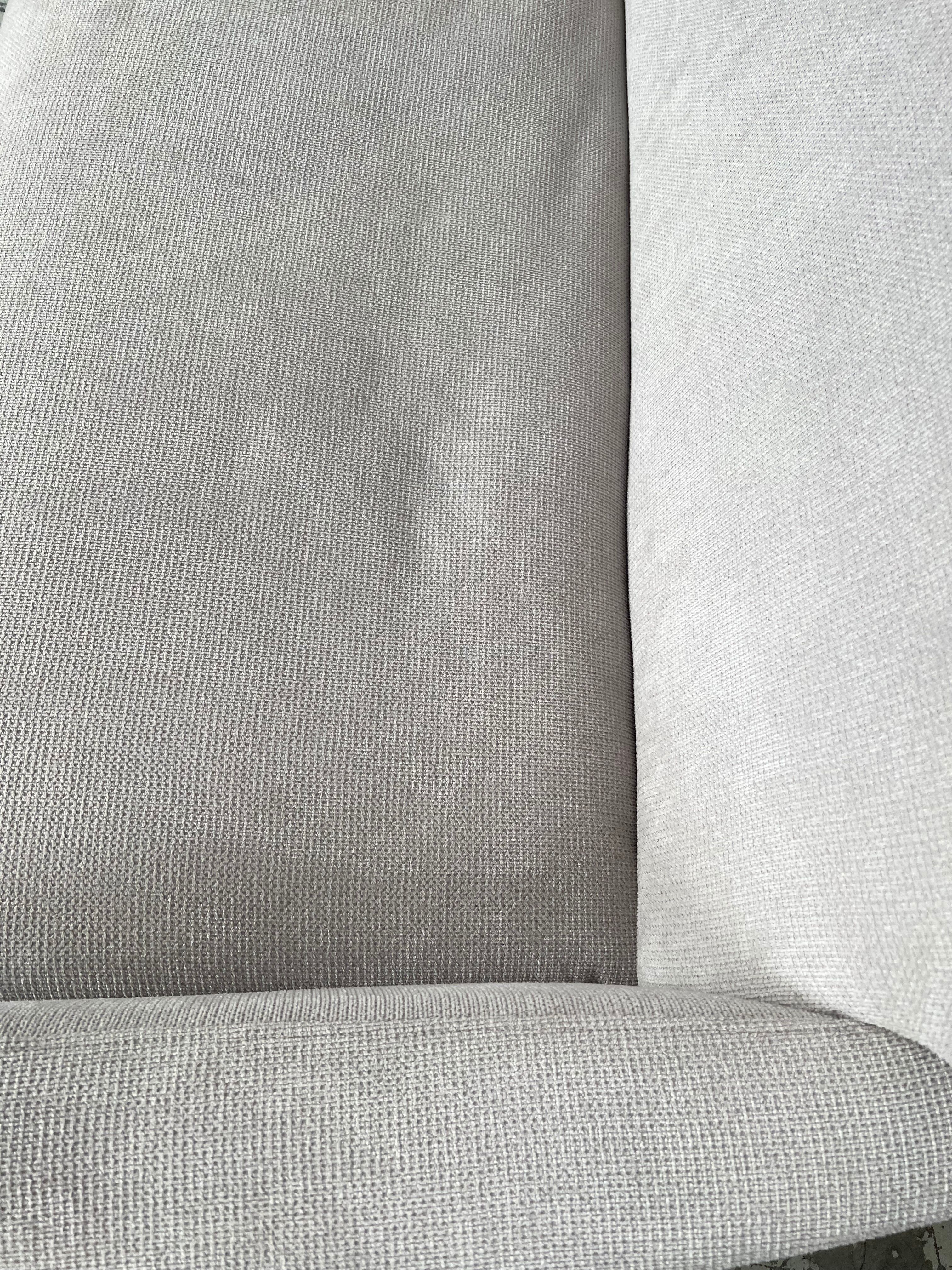 Coffee table in travertine and glass