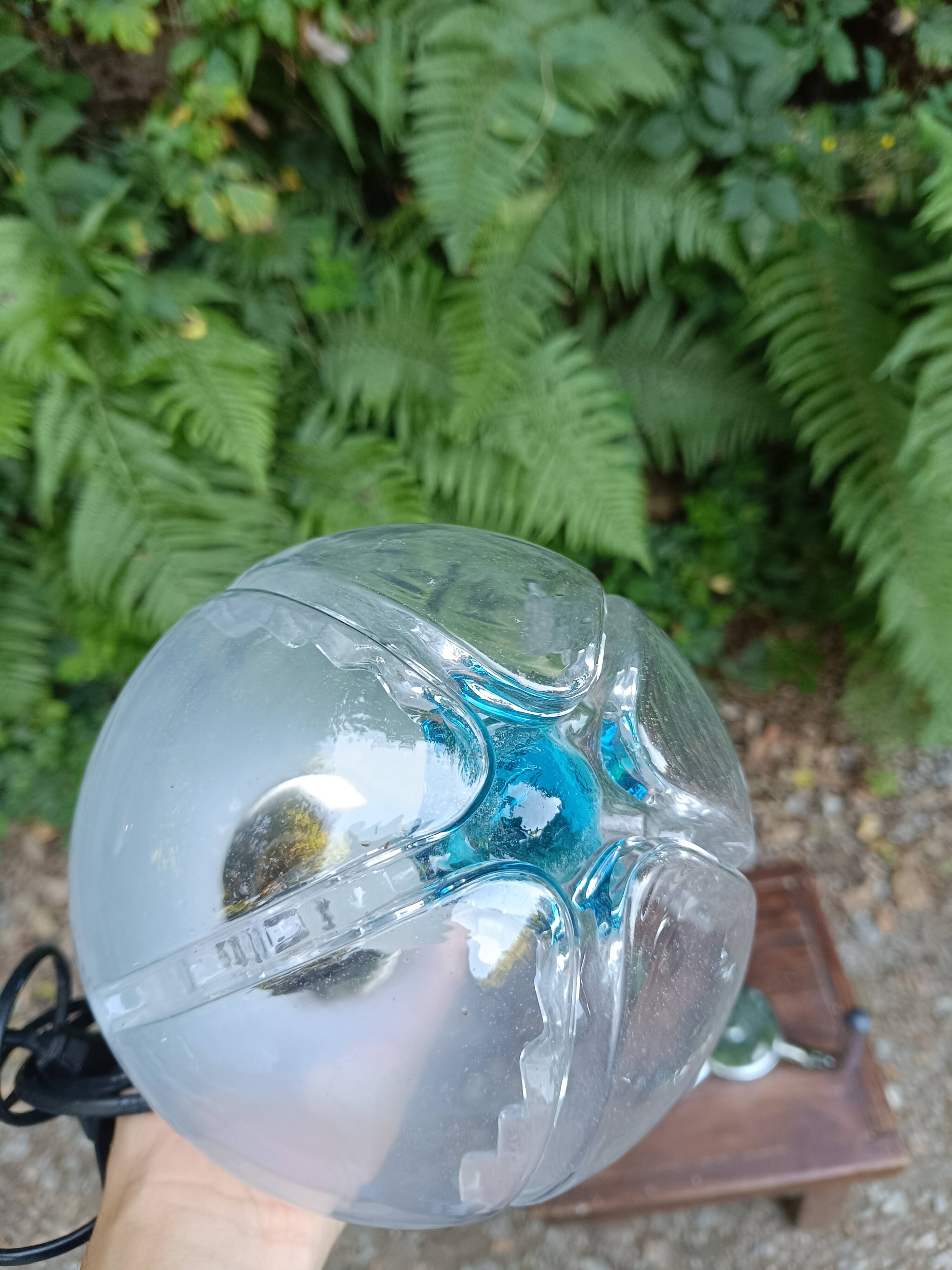 Lample de table Murano Space Age Vintage pour Mazzega année 1960