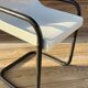Vintage cantilever chair (sled base)