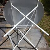 Old folding garden table