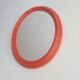 Mirror orange oval vintage 60s 70s