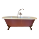 baignoire à pattes de lion