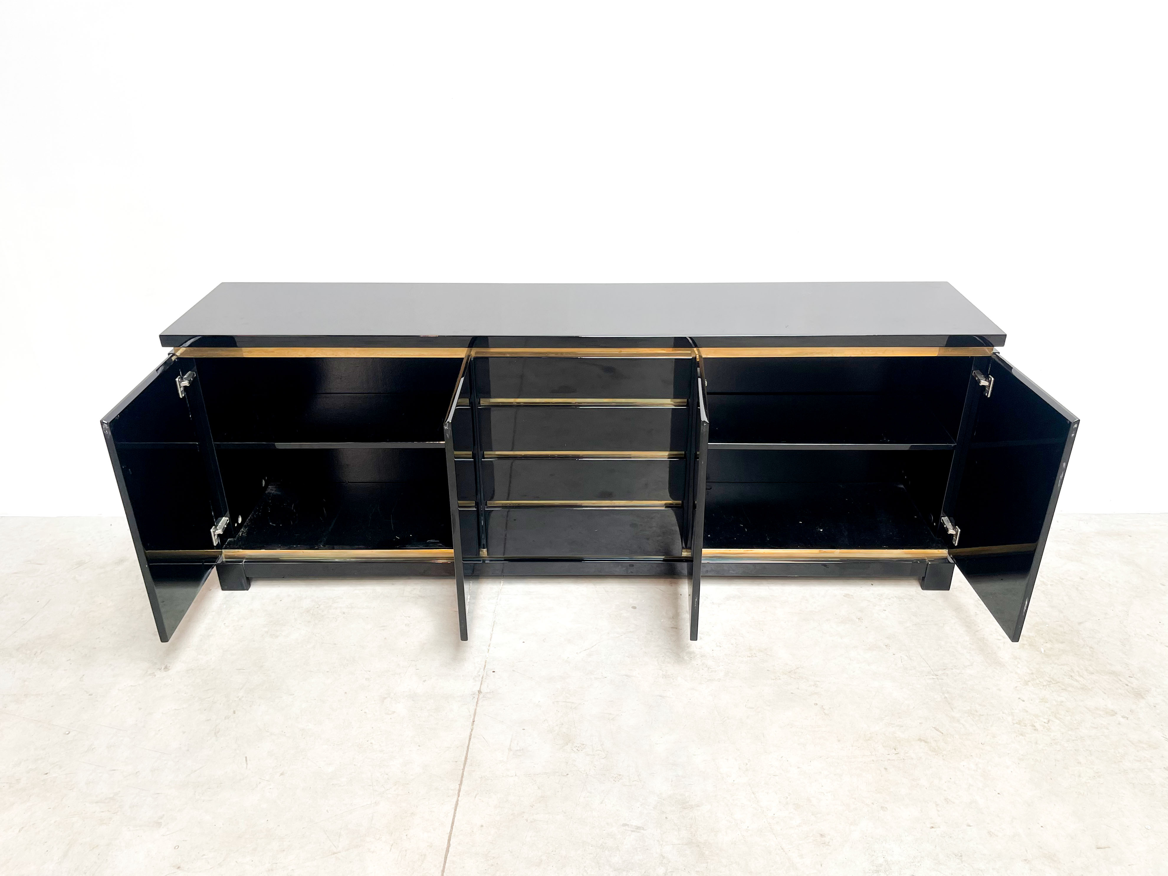 Lacquered credenza, 1970s