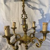 Lustre bronze louis XV