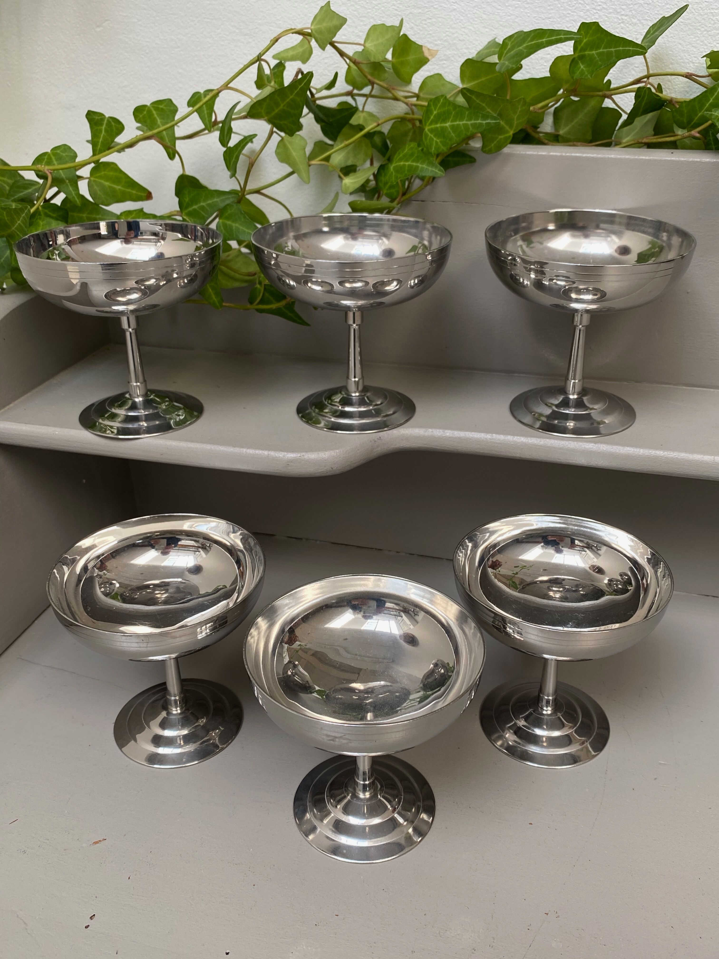 Coupes à sorbet inox Letang