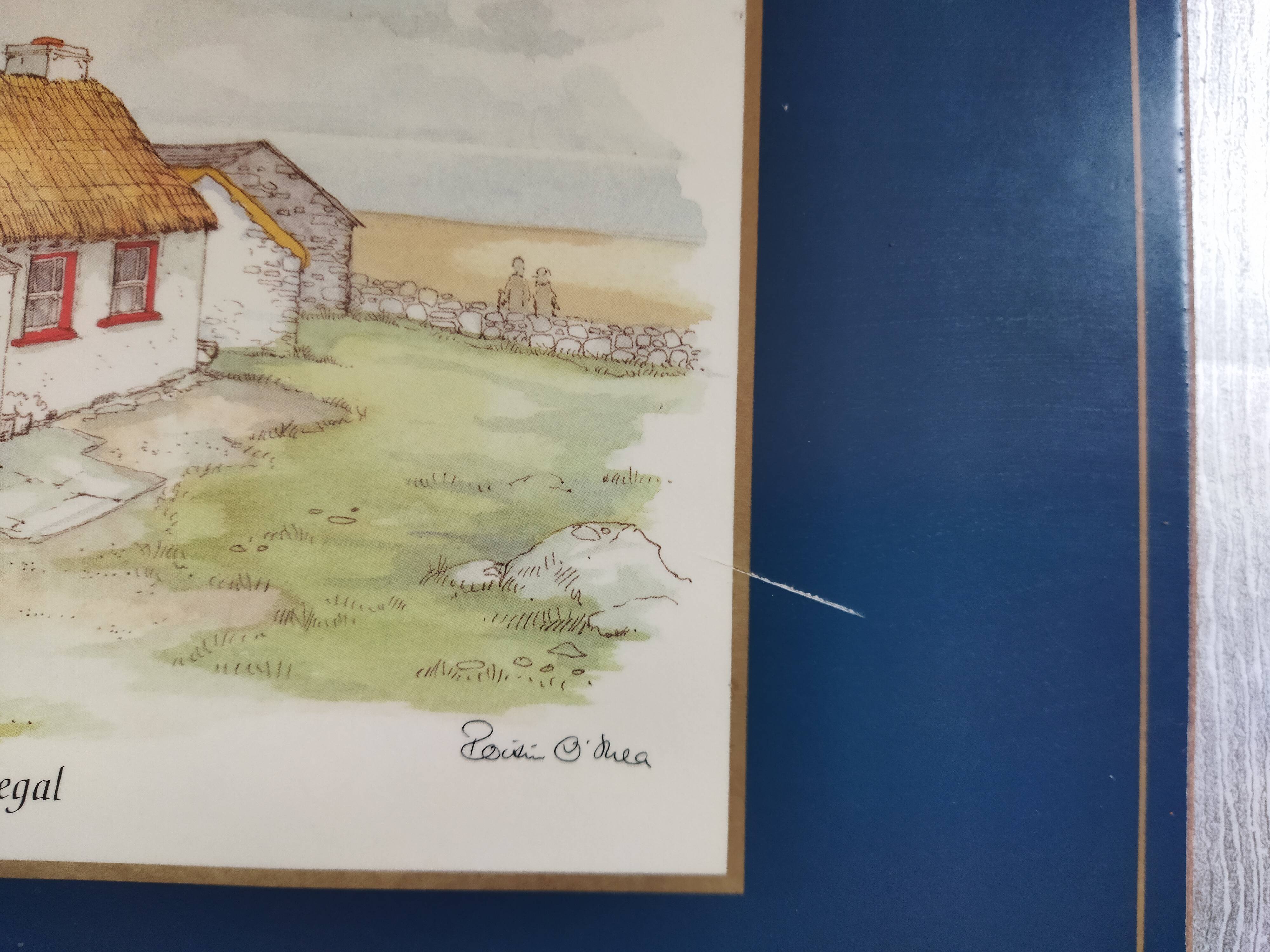 Placemats "Traditional houses of Ireland"