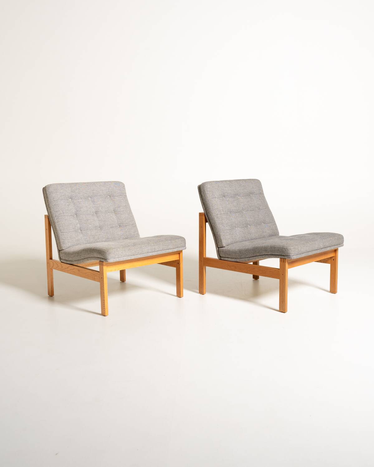 Pair of “Moduline” Armchairs by Torben Lind and Ole Gjerløv-Knudsen