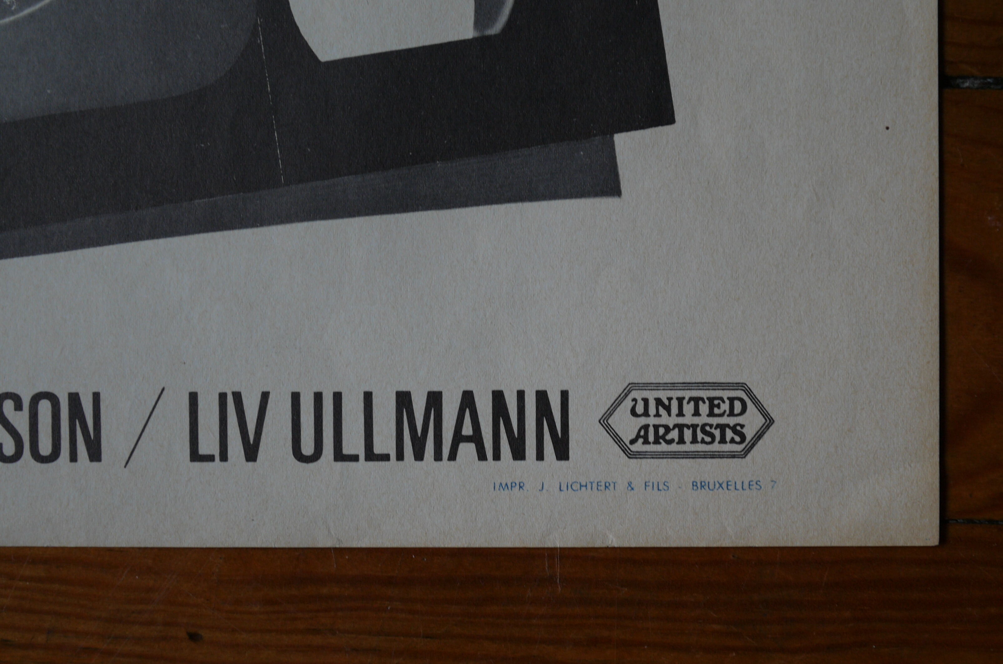 Original movie poster of Ingmar Bergman's Persona