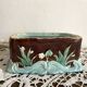 Art Nouveau slip dish