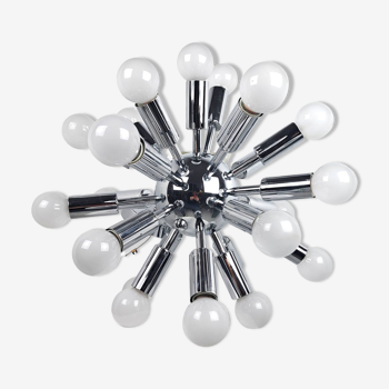 Sputnik space age 70s spherical suspension chandelier