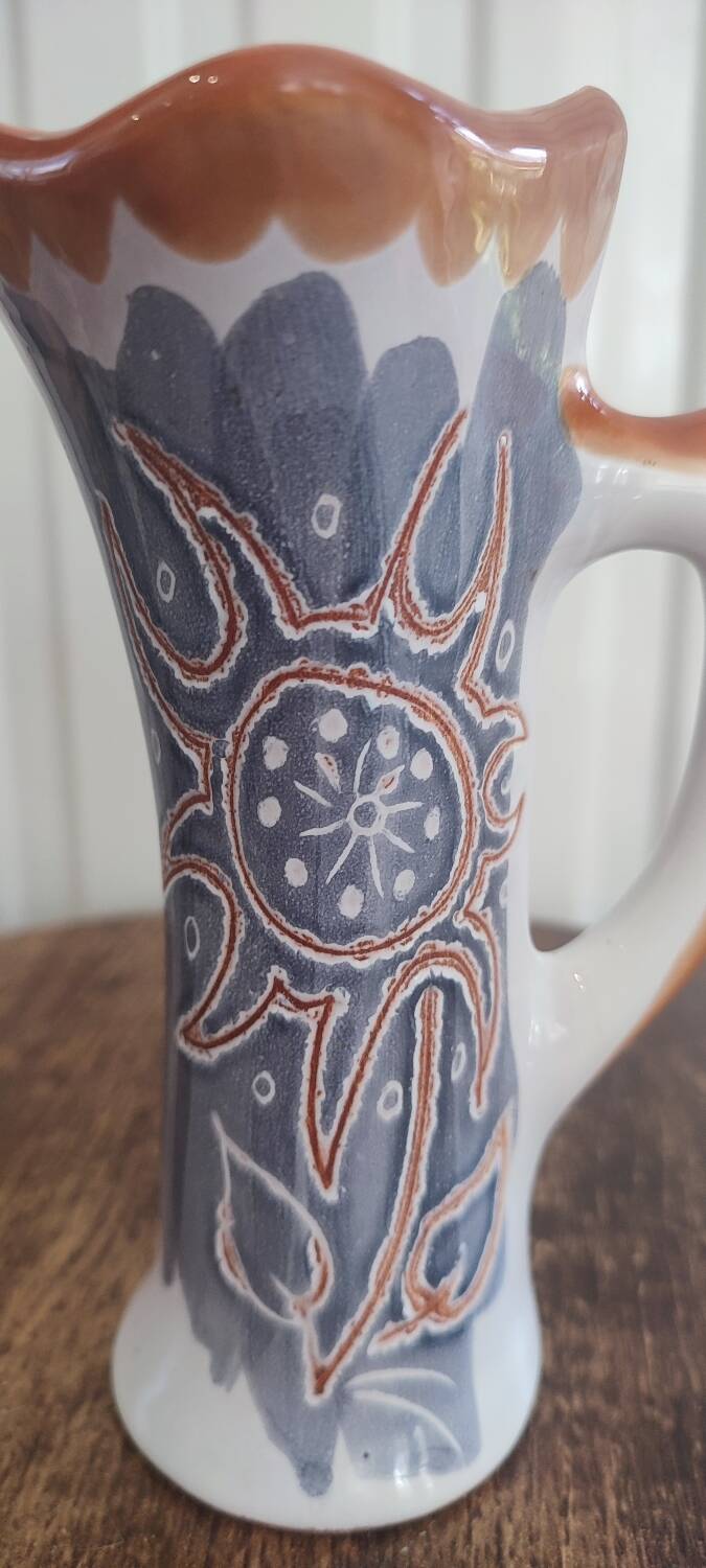 Pichet signé Margot Plançon Le Mont-Dore, années 50