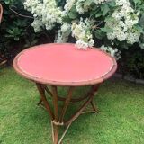 Table d’appoint en rotin