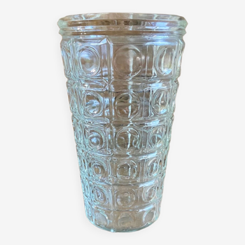 Vase en verre vintage