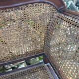 small bench or Love Seat in Mahogany circa 1860