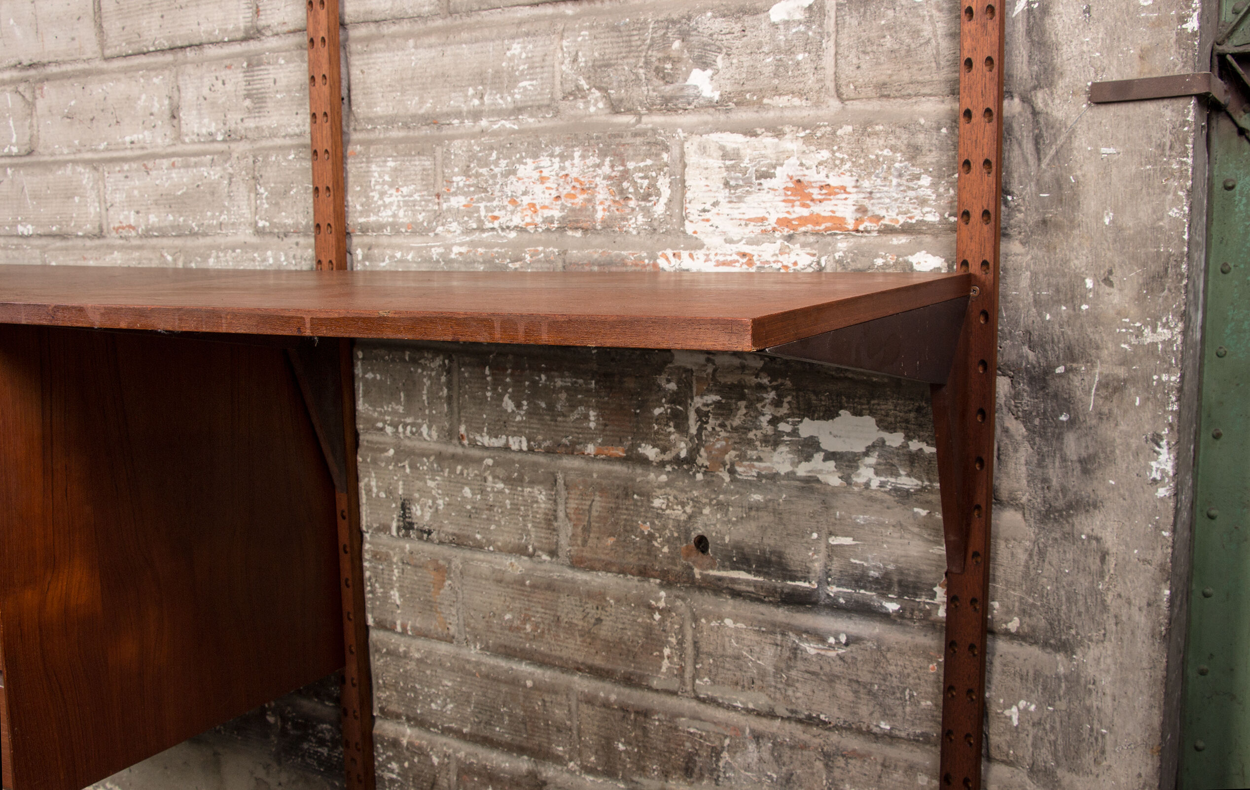 Danish modular teak shelf by Poul Cadovius 1960