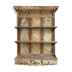 Ancien meuble haut, arrière-bar ou fond de bar