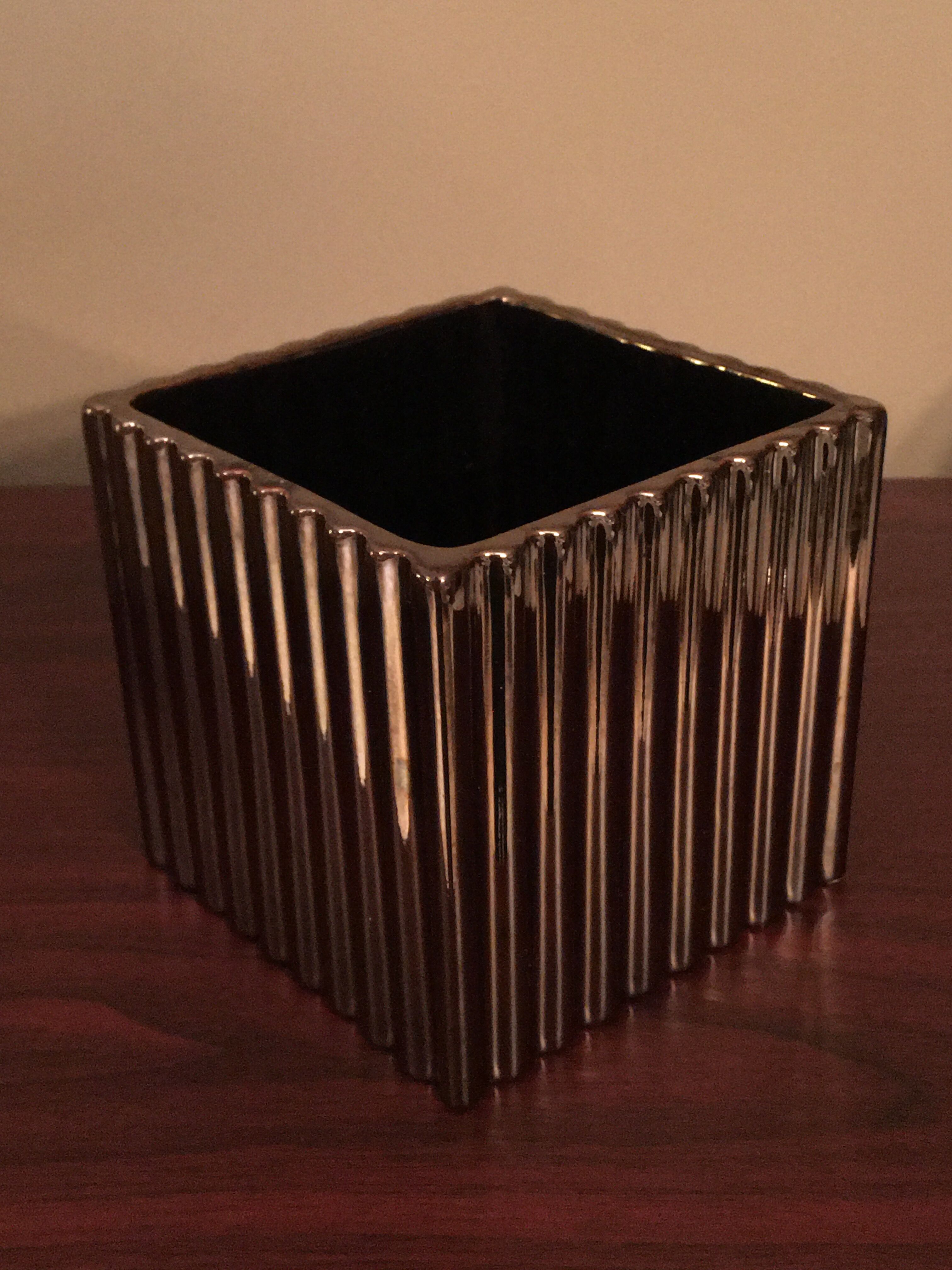 Golden pot cover