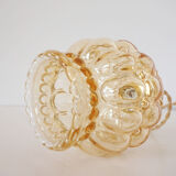 Vintage molded glass globe player